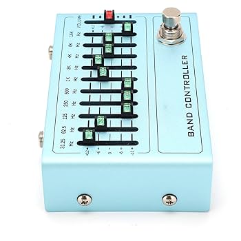 Amazon.com: ARDKOP EQ Pedal Electric Guitar Equalizer,10